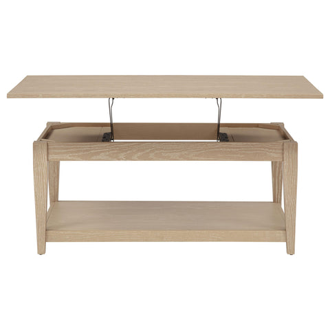 Henderson Lift-Top Occasional Cocktail Coffee Table Blonde