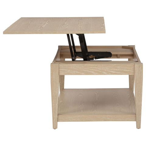 Henderson Lift-Top Occasional Cocktail Coffee Table Blonde