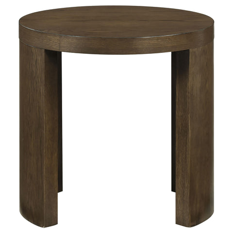 Bennett 2-piece Coffee and End Occasional Table Set Dark Walnut