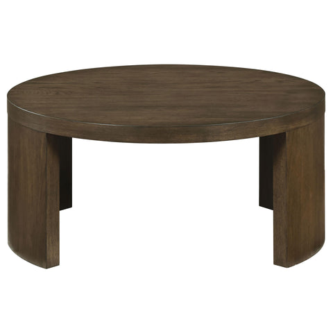 Bennett 2-piece Coffee and End Occasional Table Set Dark Walnut