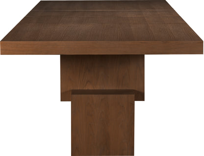 Everett Brown Dining Table (3 Boxes)