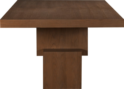 Everett Brown Dining Table (3 Boxes)