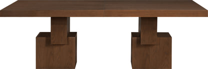 Everett Brown Dining Table (3 Boxes)