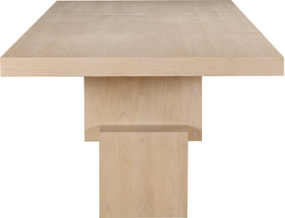 Everett Oak Dining Table (3 Boxes)