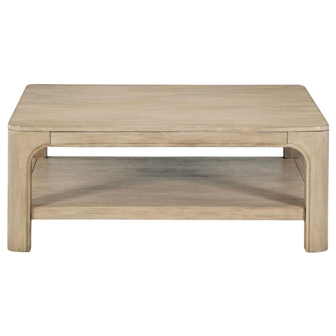 Cazen 2-piece Square Coffee Table Set Weathered Mango