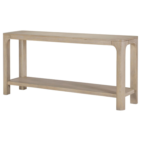 Cazen 64-inch Entryway Console Sofa Table Weathered Mango