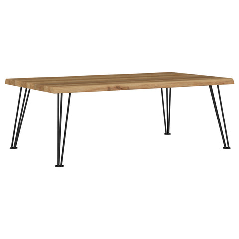 Gabriel 2-piece Rectangular Coffee and End Table Set Natural