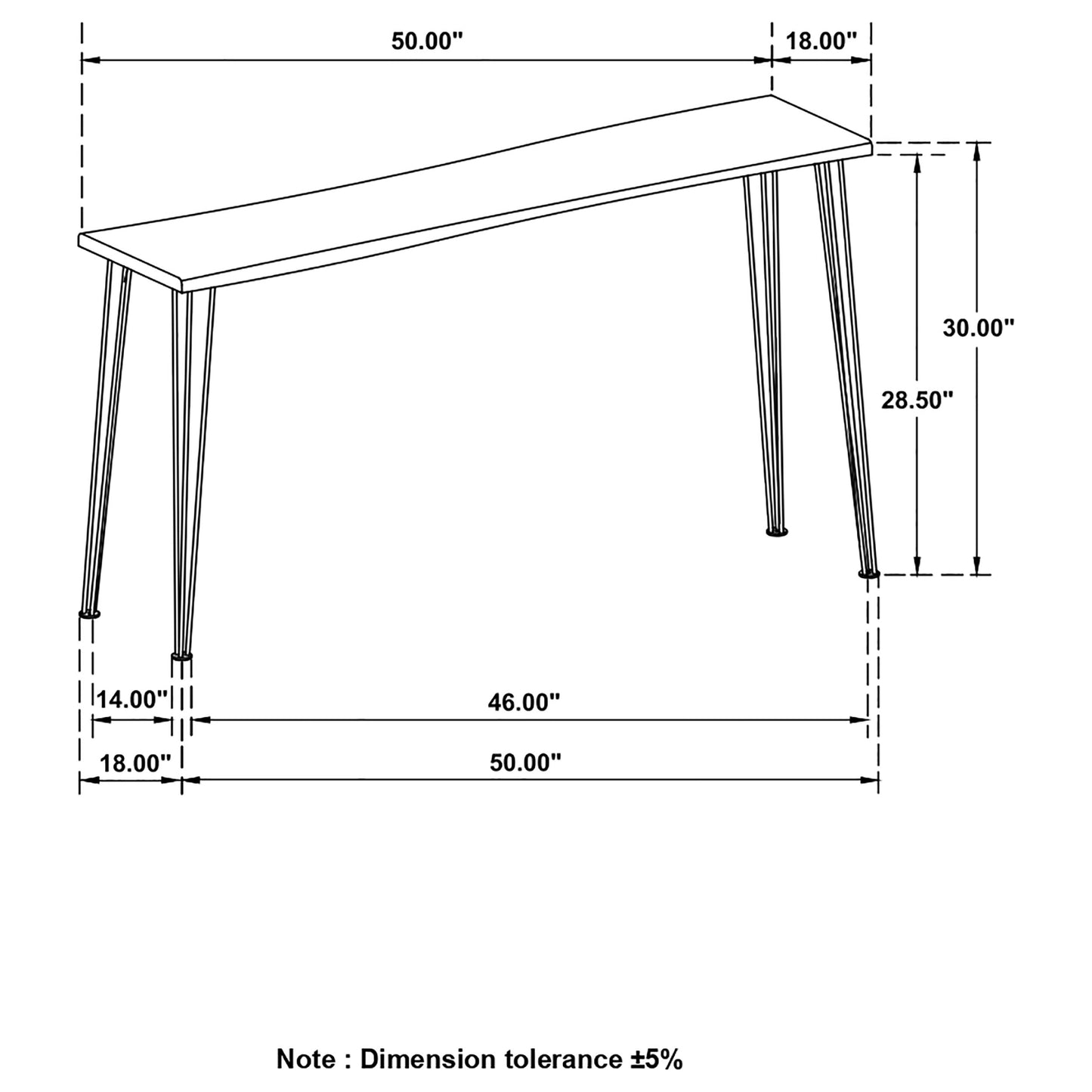 sofa table