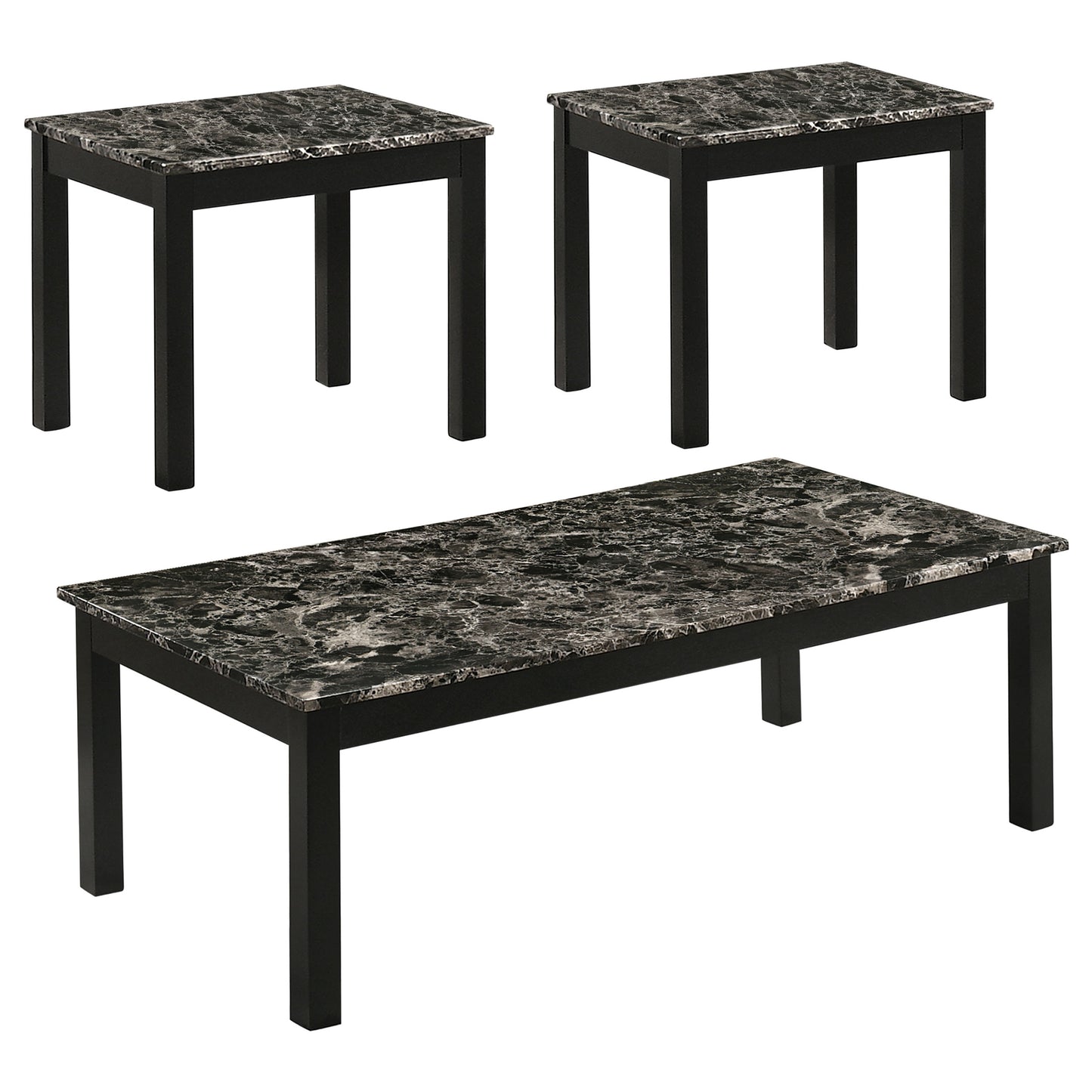 3 pc coffee table set