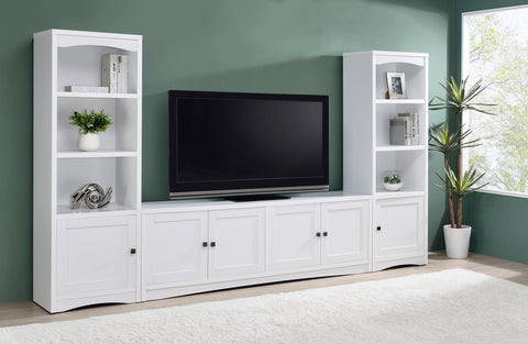 Nadia 3-piece Entertainment Center TV Stand WhiteWhite
