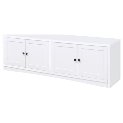 Nadia 3-piece Entertainment Center TV Stand WhiteWhite