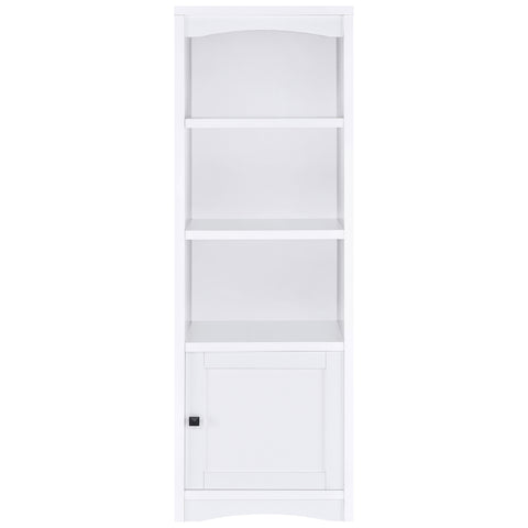 Nadia 3-shelf Engineered Wood Media Tower WhiteWhite