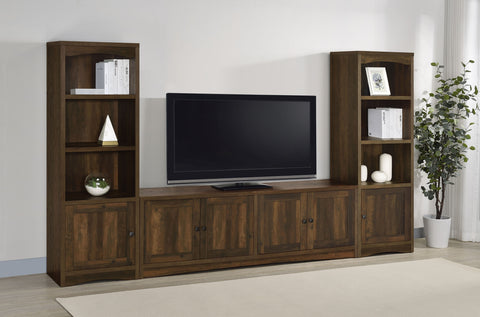 Nadia 3-piece Entertainment Center TV Stand Dark PineDark Pine