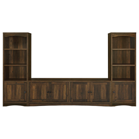 Nadia 3-piece Entertainment Center TV Stand Dark PineDark Pine