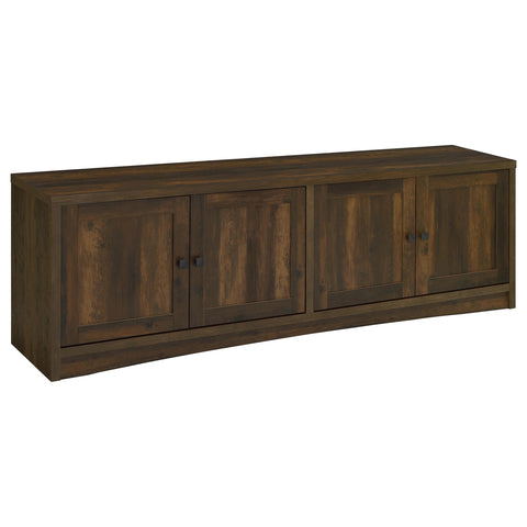 Nadia 4-door Engineered Wood 78-inch TV Stand Dark PineDark Pine