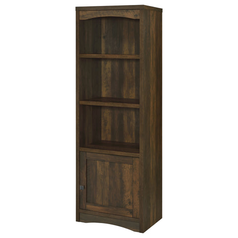 Nadia 3-shelf Engineered Wood Media Tower Dark PineDark Pine