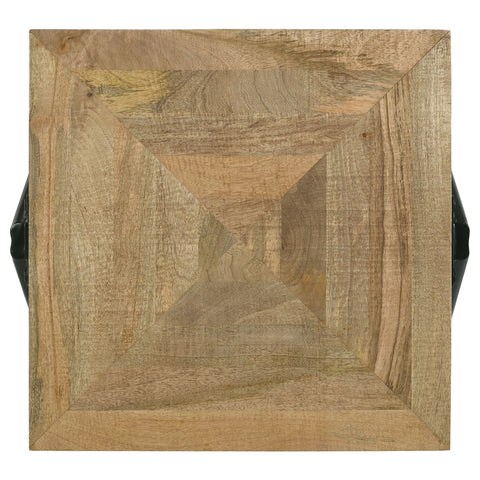 Kaelyn 2-piece Solid Mango Coffee and End Table Set Natural