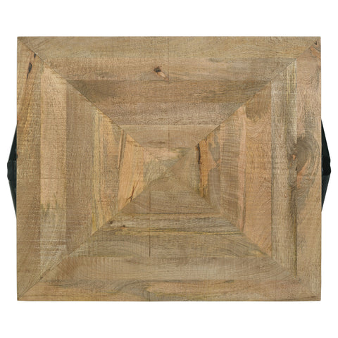 Kaelyn 3-piece Solid Mango Coffee and End Table Set Natural