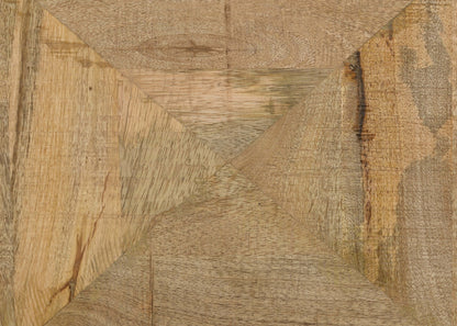 Earnest Rectangular Solid Mango Wood Coffee Table NaturalNatural