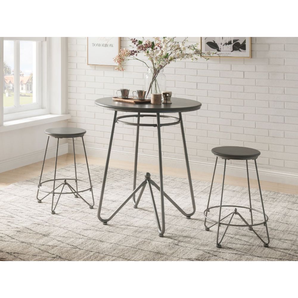 3pc pack counter height table set