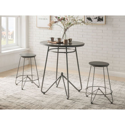 3PC PACK COUNTER HEIGHT TABLE SET
