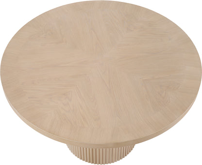 Gavin Natural Oak Veneer Dining Table