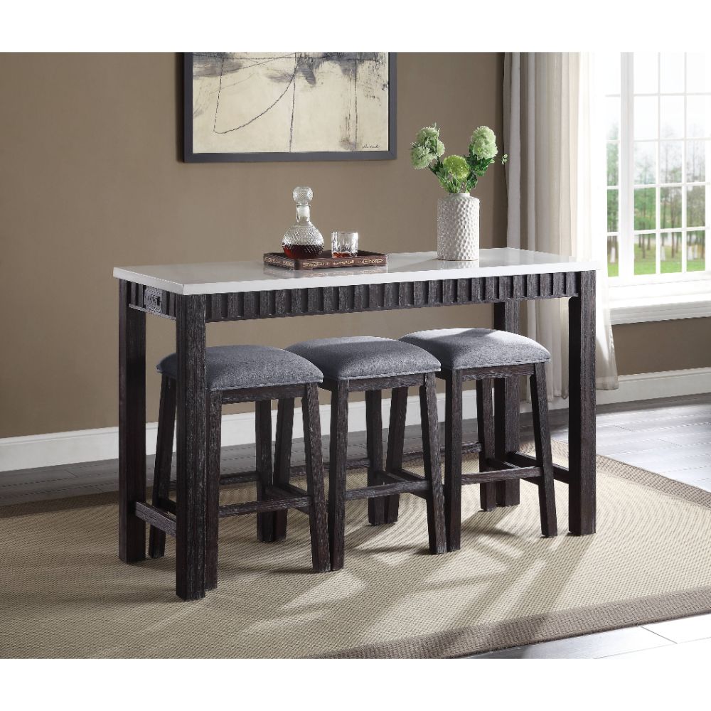 4pc pack counter height table set