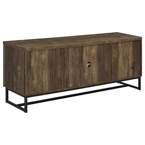 Davista 2-door Engineered Wood 60" TV Stand Rustic OakRustic Oak