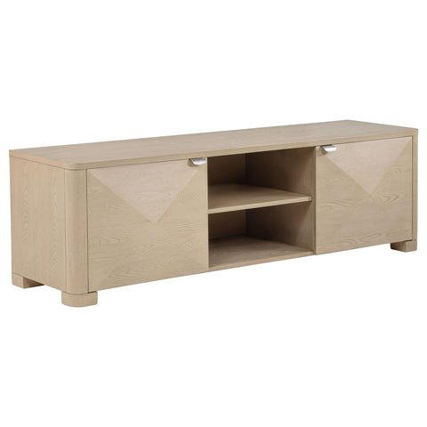 Felicity 71-inch TV Stand Media Console Light Elm