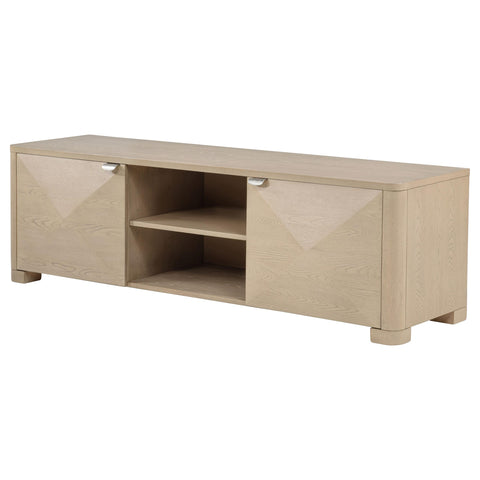 Felicity 71-inch TV Stand Media Console Light Elm