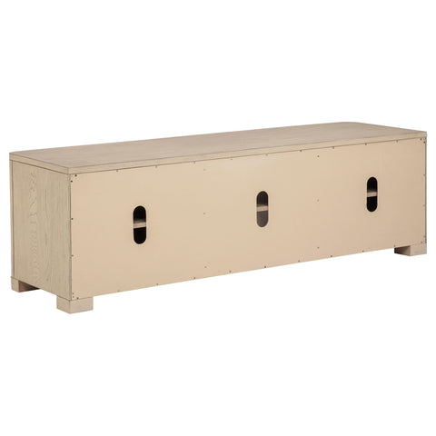 Felicity 71-inch TV Stand Media Console Light Elm