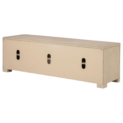 Felicity 71-inch TV Stand Media Console Light Elm
