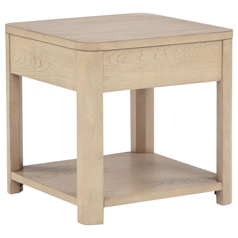 Felicity 3-piece Coffee Table Set with Storage Light Elm
