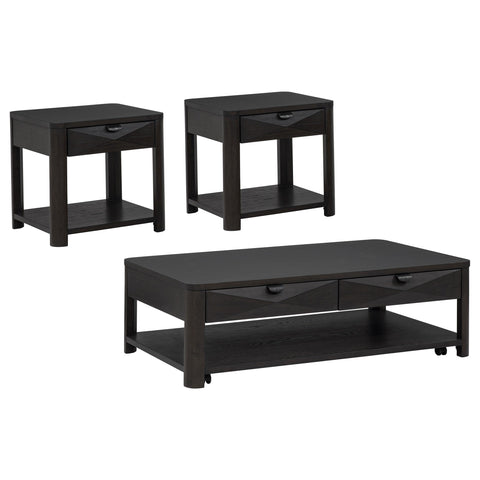 Felicity 3-piece Coffee Table Set with Storage Coffee