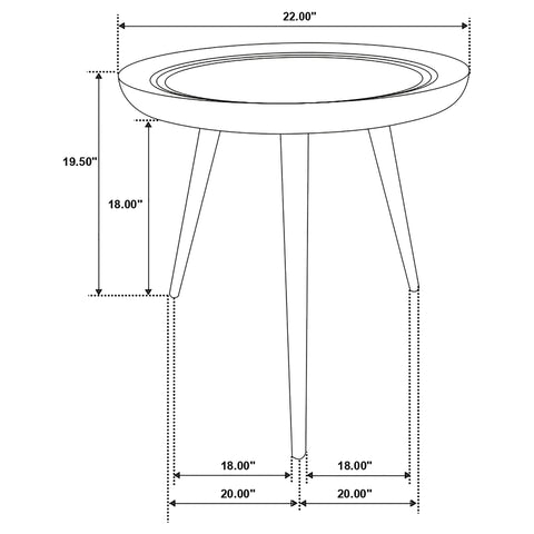 Turk 2-piece Mango Wood Coffee and End Table Set Natural