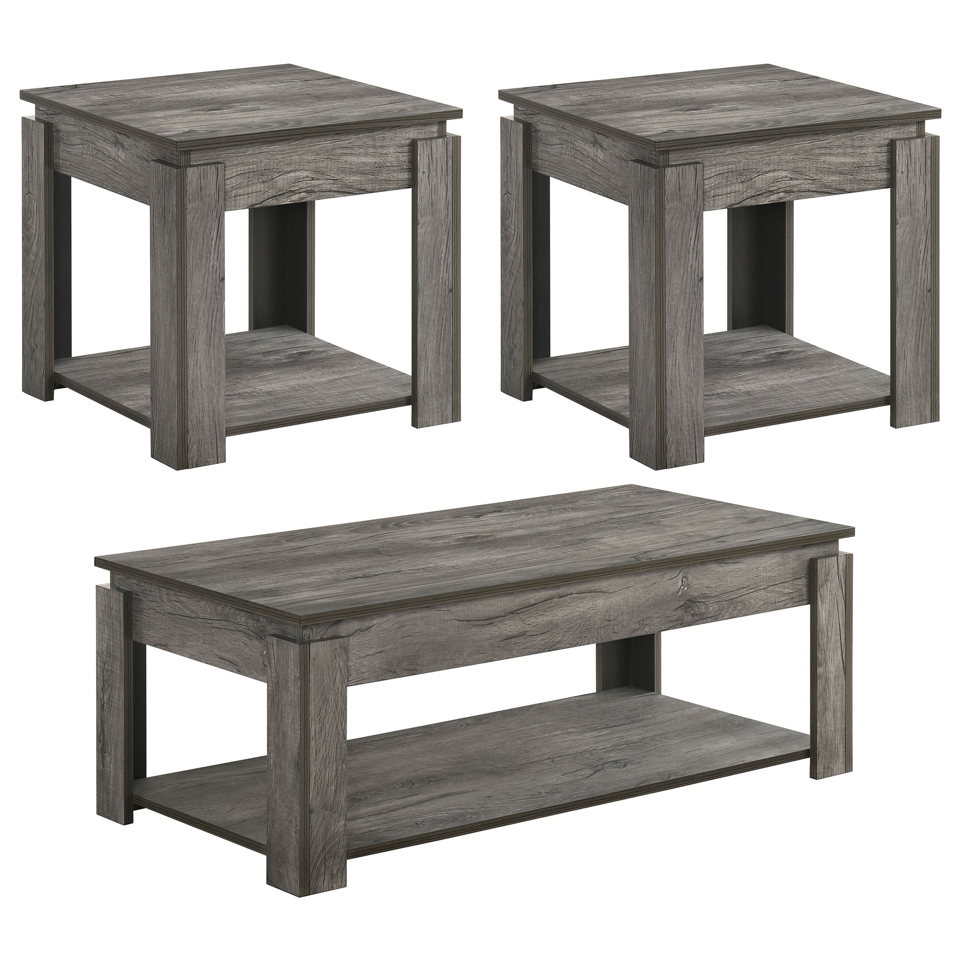 3 Pc Coffee Table Set