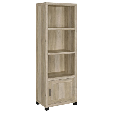 Leonard 3-piece 79" TV Entertainment Center Antique PineDistressed Pine