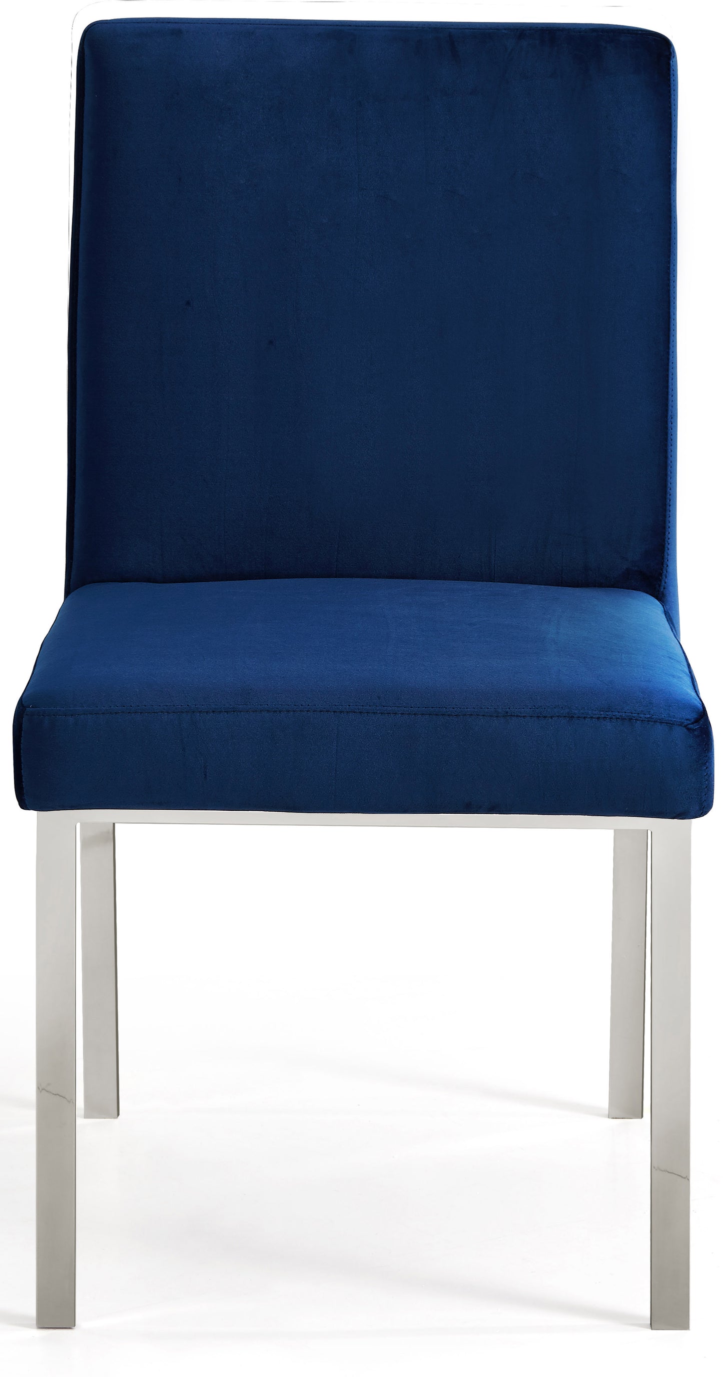 destin navy velvet dining chair