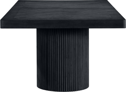 Gavin Black Dining Table (3 Boxes)