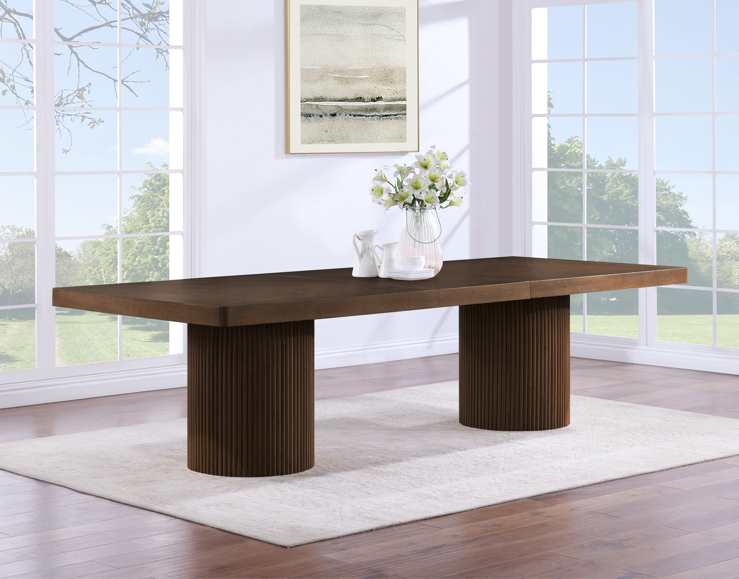 gavin brown dining table (3 boxes)