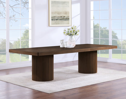 Gavin Brown Dining Table (3 Boxes)