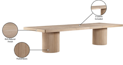 Gavin Natural Dining Table (3 Boxes)