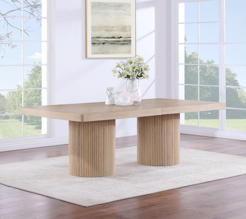 Gavin Natural Dining Table (3 Boxes)