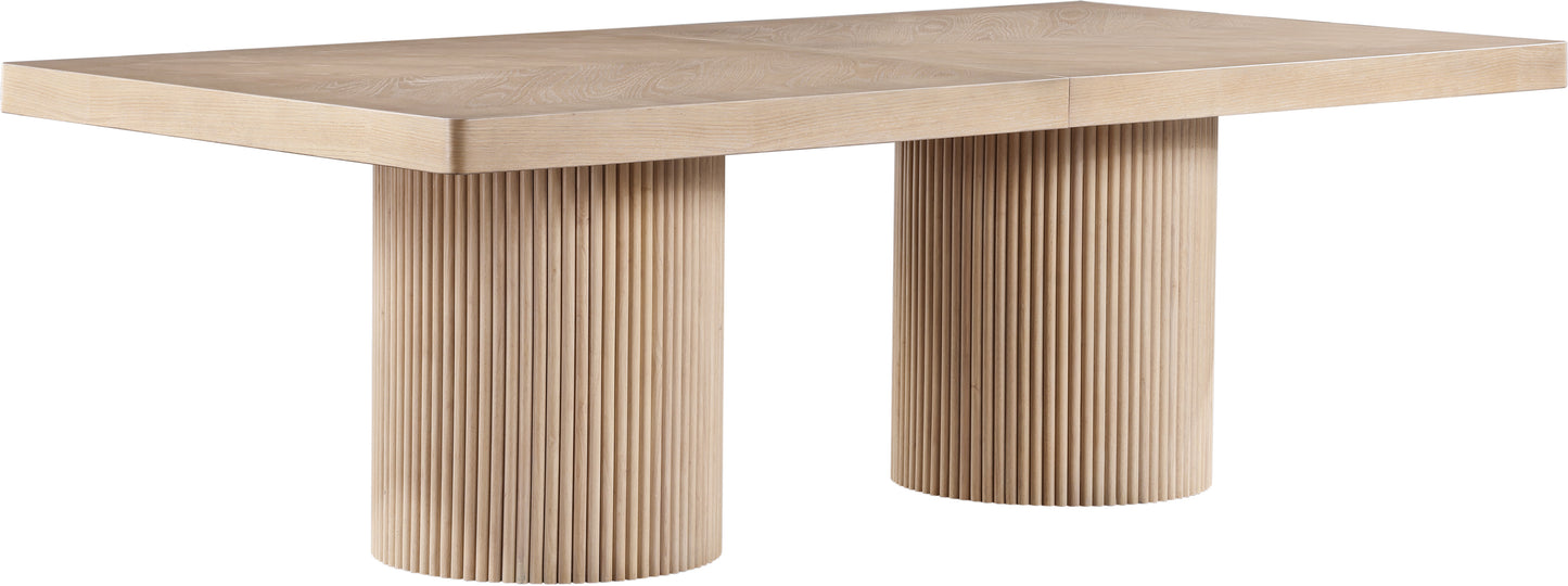 gavin natural dining table (3 boxes)