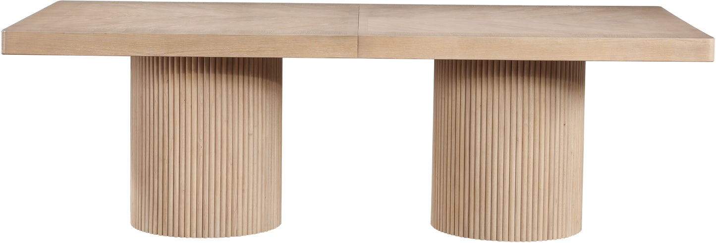 gavin natural dining table (3 boxes)