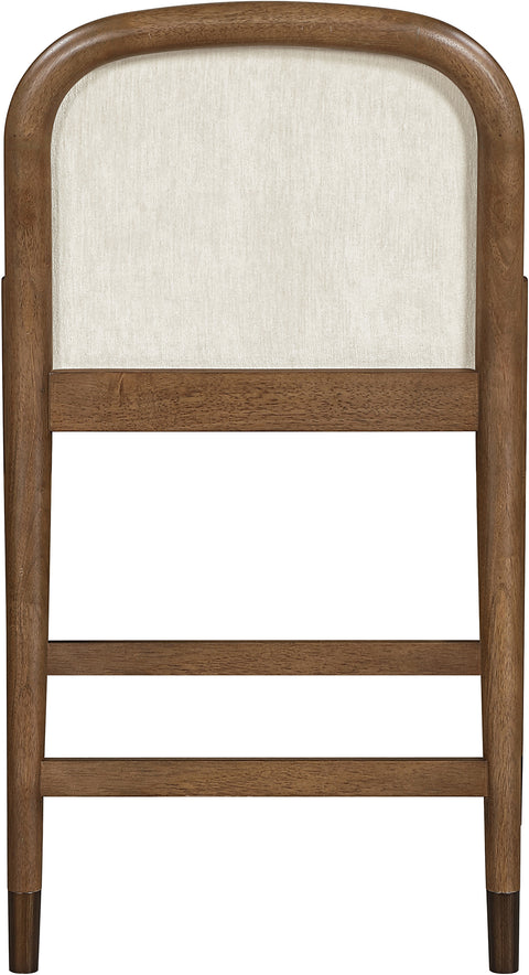 Harper Cream Fabric Upholstered Counter Stool, 1 Piece