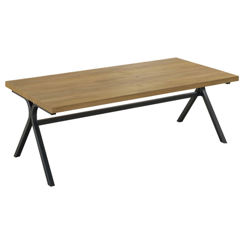 Riley 3-piece Engineered Wood Coffee Table Set Golden OakGolden Oak