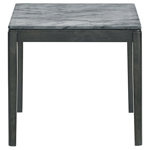 Aviano 3-piece Coffee and End Table Set Grey Faux Marble