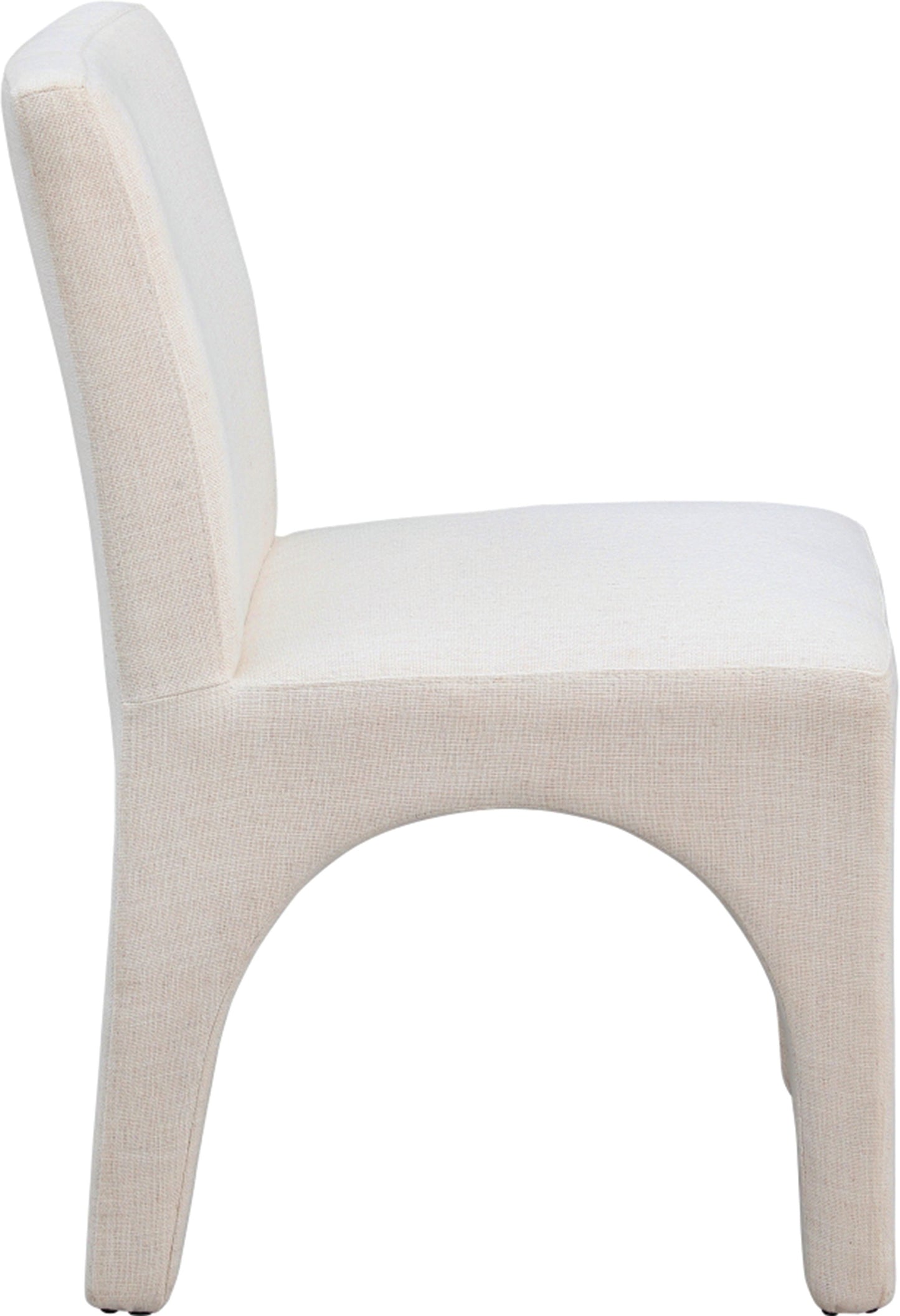 galaxy beige linen textured fabric dining chair c