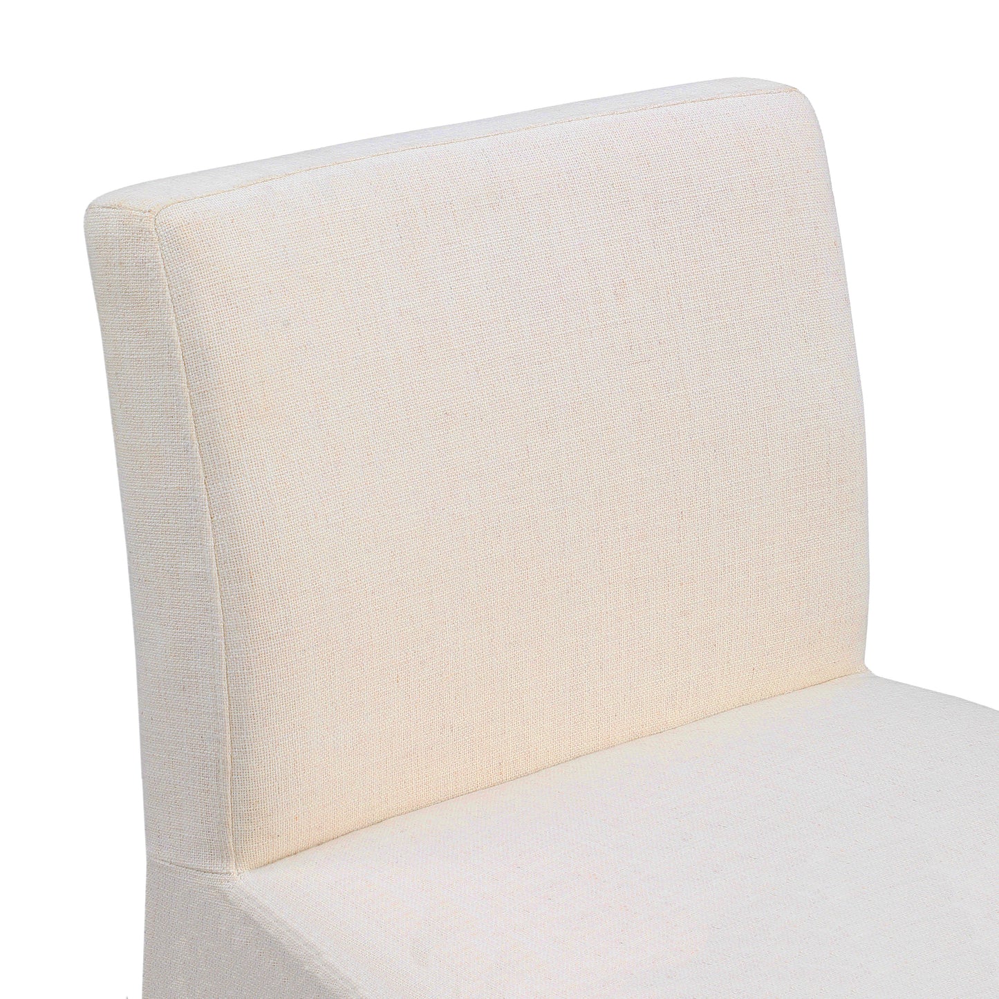 galaxy beige linen textured fabric stool c